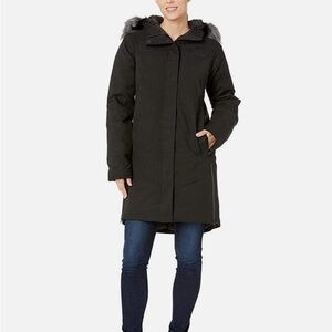 The North Face Women's Defdown Parka Jacket Coat GTX, Tnf Black